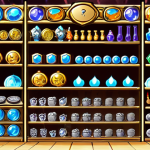 **Overwhelmed Beginner to Rapid Progressor:**
    A MapleStory character standing in front of a vast, overwhelming Union Coin Shop, looking confused and burdened by too many choices. The shop is filled with a dazzling array of items. In a contrasting panel, the same character is shown quickly leveling up, surrounded by bright, swirling experience potion effects and glowing Arcane Symbols, symbolizing swift and efficient progression. Anime style, vibrant colors, dynamic.